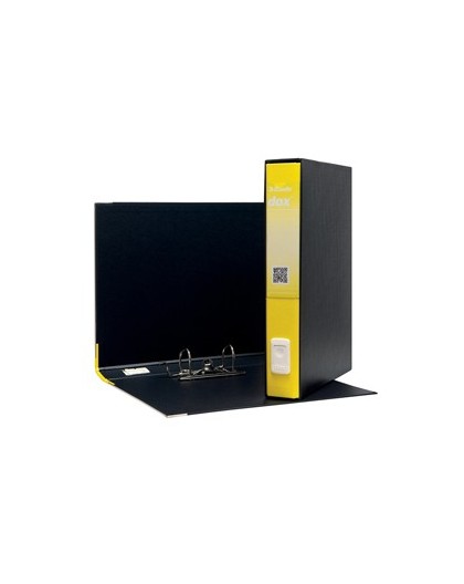 Registratore Dox 5 giallo dorso 5cm f.to protocollo Esselte
