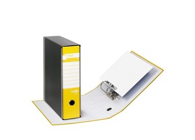 REGISTRATORE ESA P50 GIALLO DORSO 5CM F.TO PROTOCOLLO