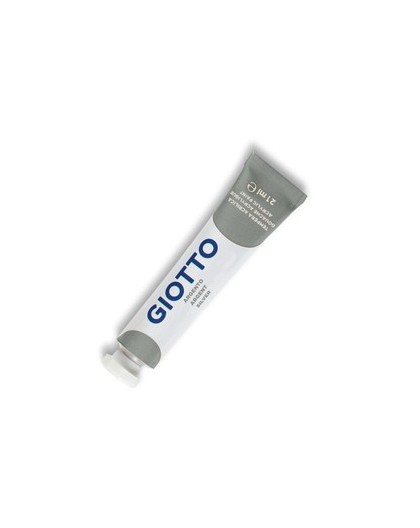 TEMPERA ACRILICA GIOTTO TUBO 21ML ARGENTO