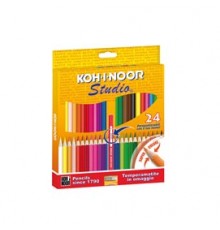 ASTUCCIO 24 MATITE COLORATE STUDIO GOLD KOHINOOR