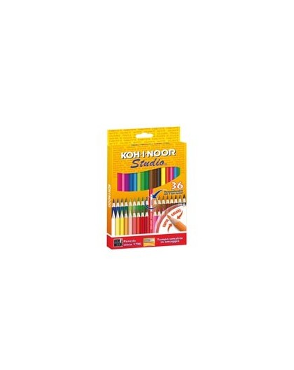 Astuccio 36 matite colorate Studio Koh.I.Noor
