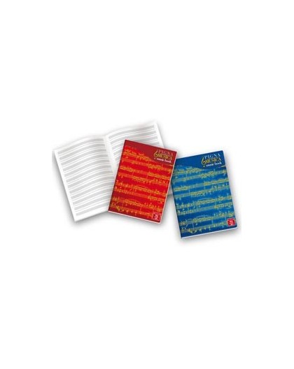 MAXIQUADERNO MUSICA 21X29,7CM 32FG 100GR 12 PENTAGRAMMI