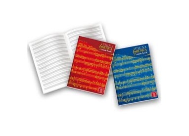 MAXIQUADERNO MUSICA 21X29,7CM 32FG 100GR 12 PENTAGRAMMI