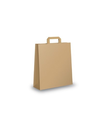 BLISTER 25 SHOPPERS 26X11X35CM AVANA NEUTRO PIATTINA