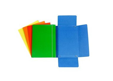 CARTELLINA C/ELASTICO 17X25CM ASSORTITO 40LA