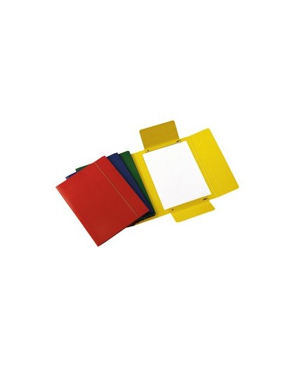 CARTELLINA C/ELASTICO 25X34CM ASSORTITO PRESSPAN 32P
