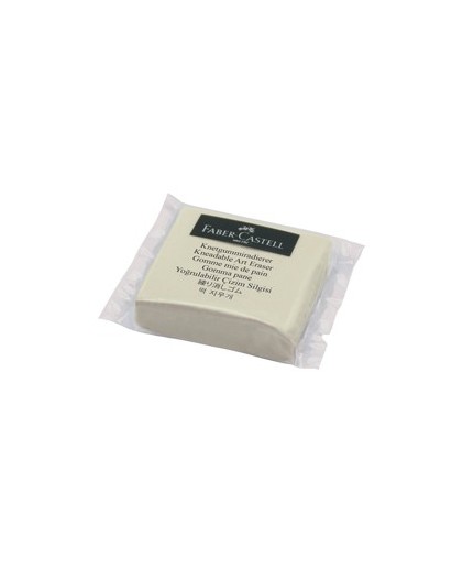 GOMMA PANE BIANCA QUADRANGOLARE FABER CASTELL