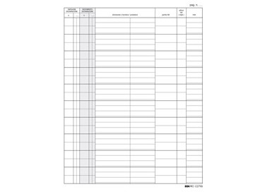 REGISTRO DICHIARAZIONE ESPORTATORI 31X24 100FG E2798