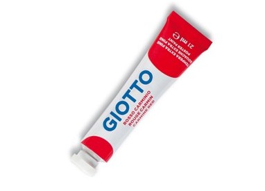 TEMPERA GIOTTO TUBO 7 (21ML) ROSSO CARMINIO 09