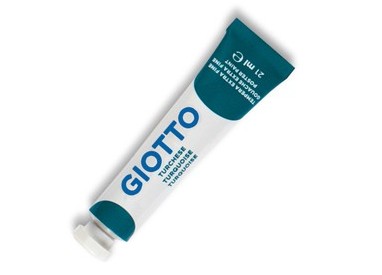 TEMPERA GIOTTO TUBO 7 (21ML) TURCHESE 18
