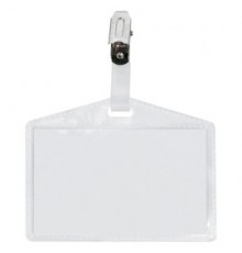 100 portanome Pass 3P 9,5x6cm c/clip in metallo s/cartoncino Sei Rota