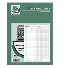 BLOCCO PRIMA NOTA CASSA 50/50 FOGLI AUTORIC. 31X21 E5369A