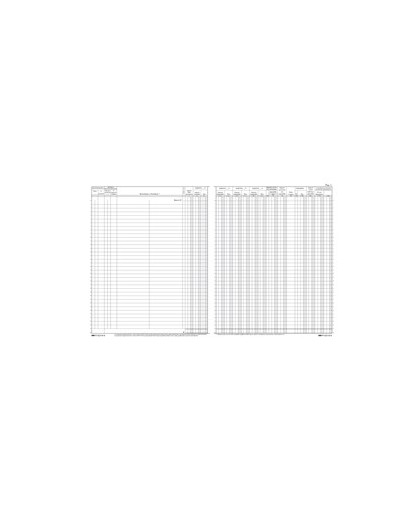 REGISTRO IVA ACQUISTI 22 PAG. NUMERATE 31X24,5CM E2116N EDIPRO
