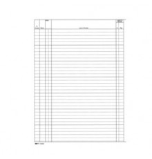 REGISTRO CONTABILITA' DEI LAVORI 31x21cm 47pag numerate E2923 EDIPRO