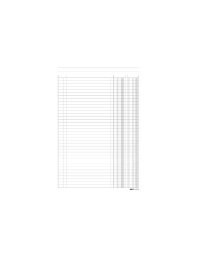 REGISTRO A 2 COLONNE 100PAG. 31X24CM E2763