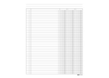 REGISTRO A 3 COLONNE 100PAG. 31X24CM E2769 EDIPRO