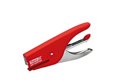 Cucitrice a pinza RAPID S51 SOFT GRIP rosso