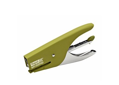 Cucitrice a pinza RAPID S51 SOFT GRIP verde