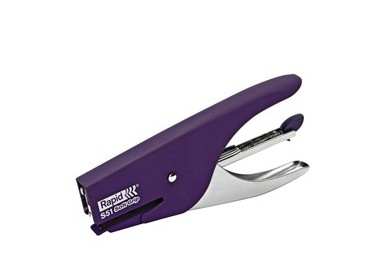Cucitrice a pinza RAPID S51 SOFT GRIP viola