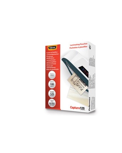 Scatola 100 pouches CAPTURE125 125mic A3 Fellowes
