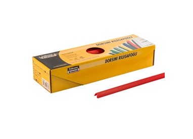 SCATOLA 50 DORSETTI 6MM ROSSO TONDO