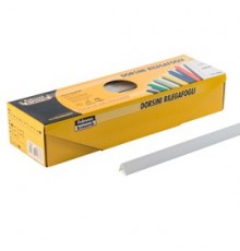 SCATOLA 30 DORSETTI 11MM BIANCO TRIANGOLARE