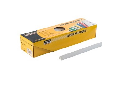 SCATOLA 25 DORSETTI 16MM BIANCO TRIANGOLARE