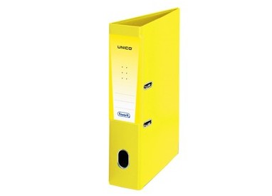 Registratore Unico Rado s/custodia giallo dorso 8cm f.to protocollo Favorit
