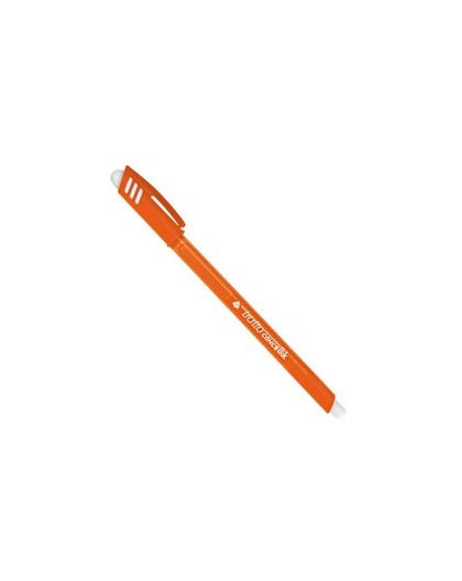 Penna sfera cancellabile CANCELLIK 1,0mm arancio TRATTO