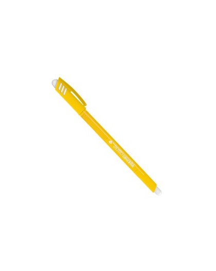 Penna sfera cancellabile CANCELLIK 1,0mm giallo TRATTO