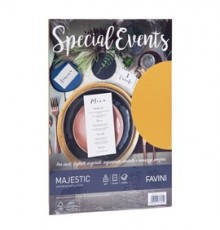 Carta metallizzata SPECIAL EVENTS A4 10fg 250gr oro FAVINI