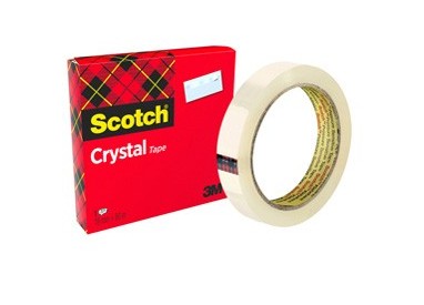 NASTRO ADESIVO Scotch® CRYSTAL CLEAR 600 66MTX19MM