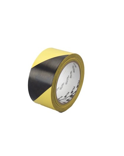 NASTRO ADESIVO 50MMX33MT GIALLO/NERO Scotch® 766