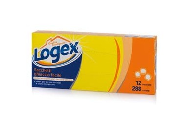 12 SACCHETTI GHIACCIO PRATICO LOGEX