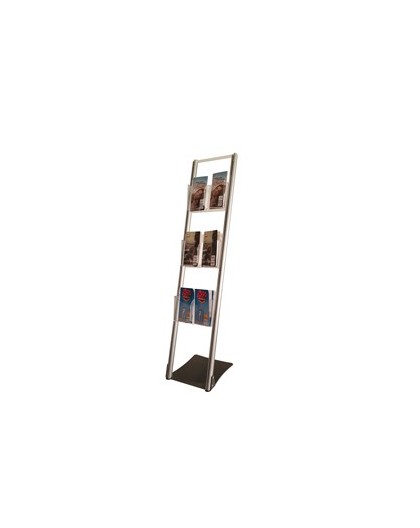 Portadepliant da terra con 6 tasche 1/3 A4 Vision Ice VS04