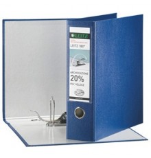 Registratore LEITZ 180° G65 blu dorso 8cm f.to protocollo LEITZ