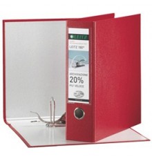 Registratore LEITZ 180° G65 rosso dorso 8cm f.to protocollo LEITZ