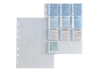 10 BUSTE FORATE PORTA MATRICI ASSEGNI ATLA MA