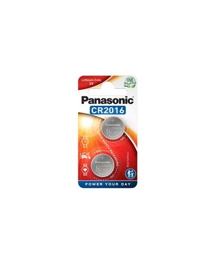 BLISTER 2 MICROPILE A PASTIGLIA CR2016 LITIO 3V