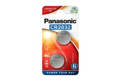 BLISTER 2 MICROPILE A PASTIGLIA CR2032 LITIO 3V