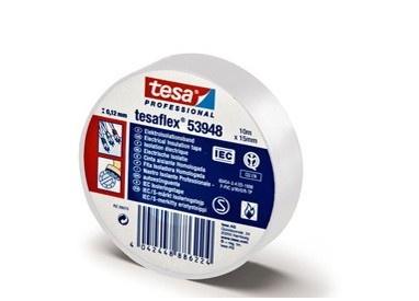 NASTRO ADESIVO ISOLANTE 10MTX15MM BIANCO PROFESSIONALE