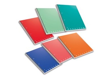 MAXIQUADERNO SPIRALATO A4 s/fori 1RIGO 70FG 80GR MONOCROMO