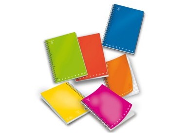 QUADERNO SPIRALATO A5 C/FORI 5MM 70FG 80GR MONOCROMO