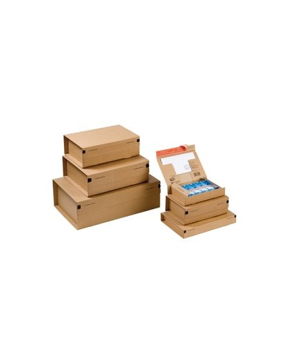 SCATOLA SPEDIZIONE A4+ 330X290X120MM AVANA