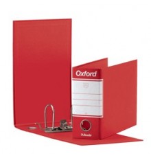 Registratore OXFORD G81 rosso dorso 8cm f.to memorandum ESSELTE