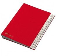 MONITORE 1/31 FRASCHINI FORMATO 24X34CM ROSSO ART. 643-D