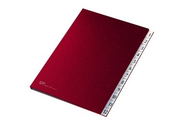 MONITORE 1/12 FRASCHINI FORMATO 24X34CM ROSSO ART. 627-N