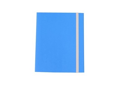 CARTELLINA 3 LEMBI C/ELASTICO FIBRONE 27X37CM azzurro 75 CDG