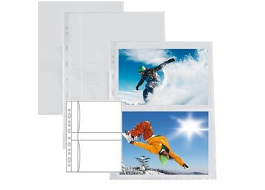 10 buste forate ATLA F 13x18cm-4 foto SEI ROTA
