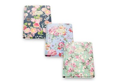 Cartella con elastico 26x34,5x0cm Pigna Nature Flowers